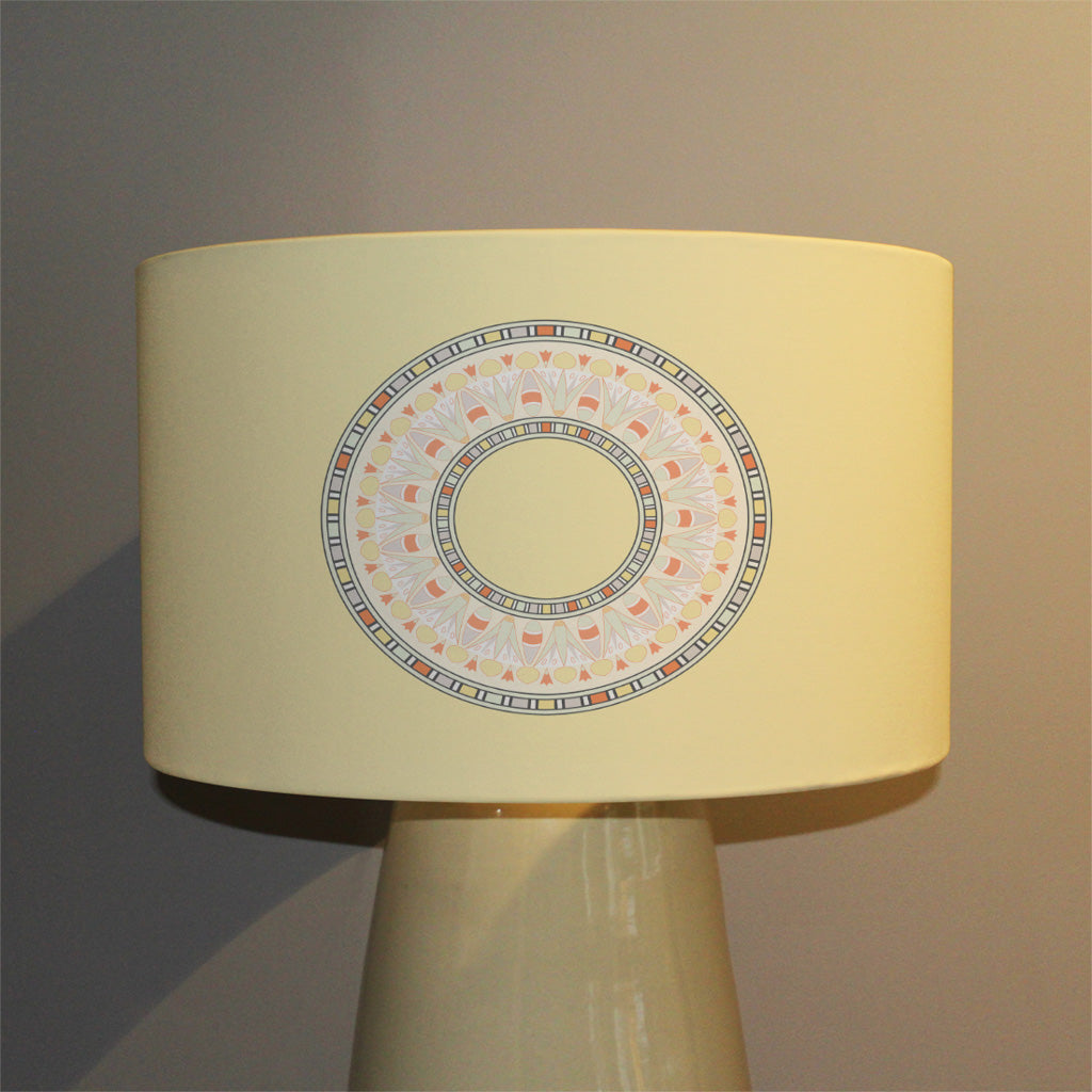 New Product Yellow Circle Ornament. Round Frame (Ceiling & Lamp Shade)  - Andrew Lee Home and Living