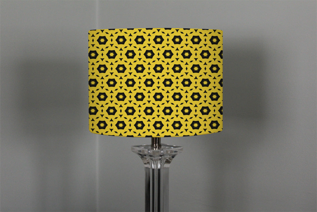 Black and on sale yellow lamp