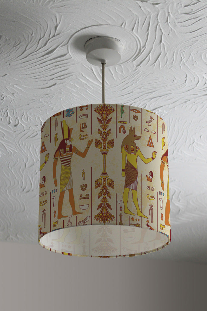 New Product Egyptian Gods & Ancient Egyptian Hieroglyphs (Ceiling & Lamp Shade)  - Andrew Lee Home and Living