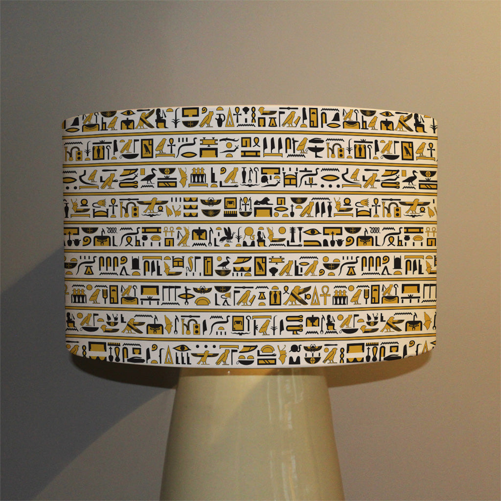 New Product Ancient Egyptian Hieroglyphs (Ceiling & Lamp Shade)  - Andrew Lee Home and Living