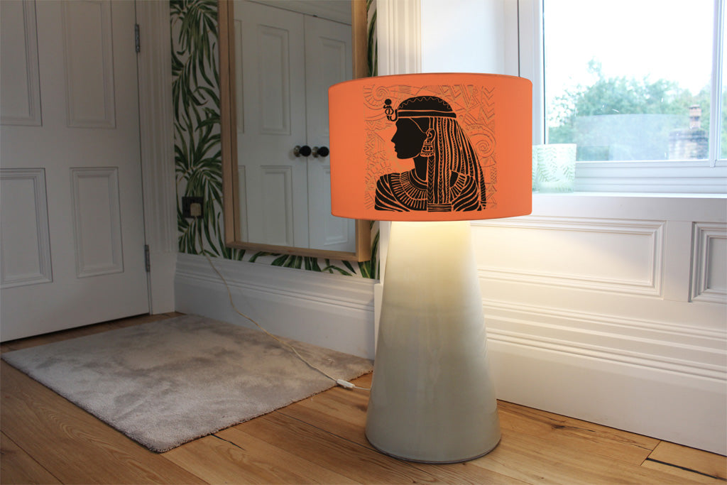 New Product Egyptian Women on Orange (Ceiling & Lamp Shade)  - Andrew Lee Home and Living