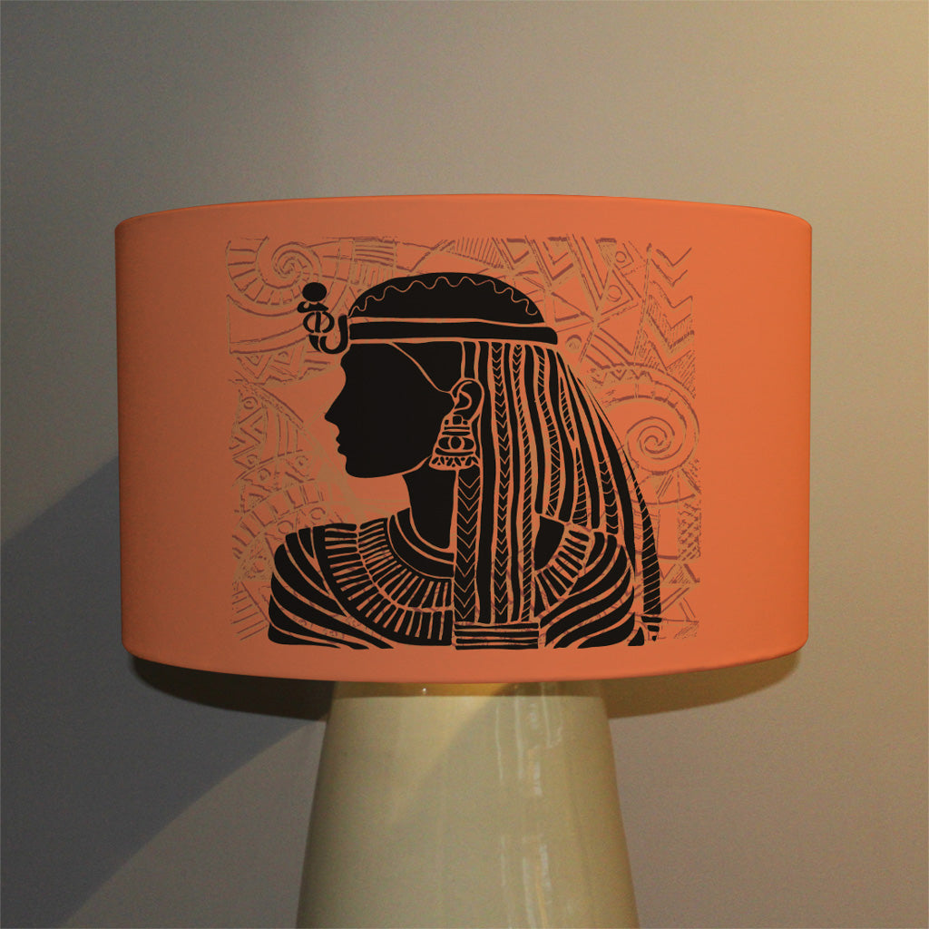 New Product Egyptian Women on Orange (Ceiling & Lamp Shade)  - Andrew Lee Home and Living