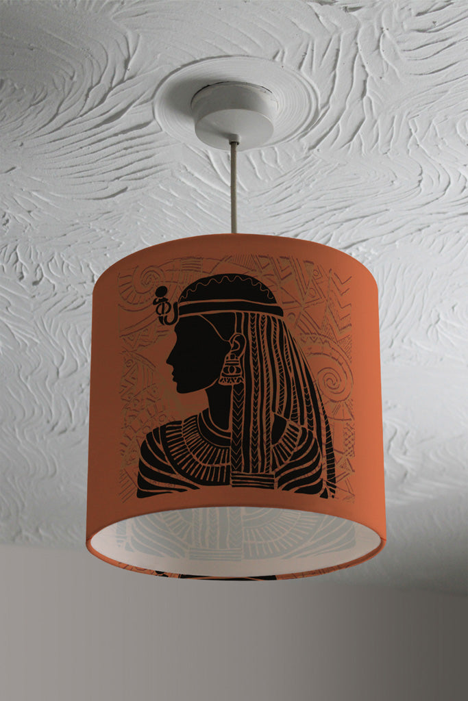 New Product Egyptian Women on Orange (Ceiling & Lamp Shade)  - Andrew Lee Home and Living