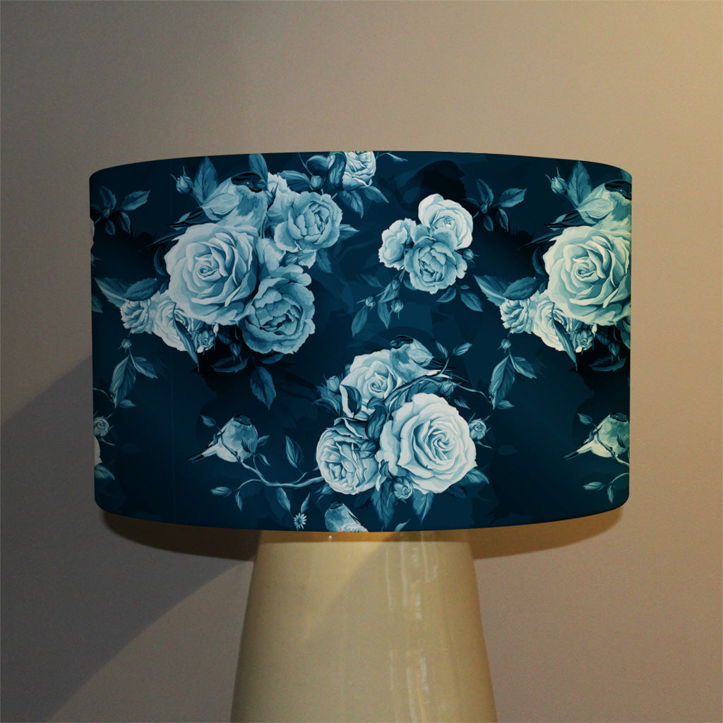 New Product Winter Blue Roses (Ceiling & Lamp Shade)  - Andrew Lee Home and Living