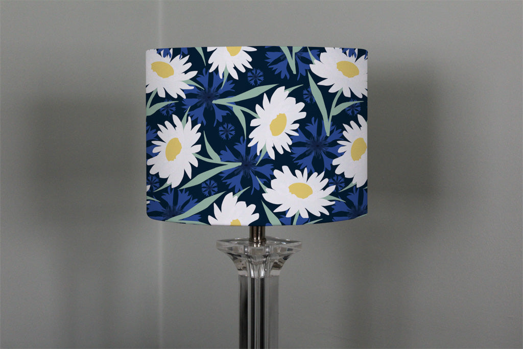 New Product Daisies on Navy (Ceiling & Lamp Shade)  - Andrew Lee Home and Living