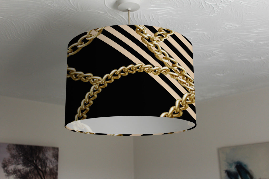 New Product Chains & Stripes (Ceiling & Lamp Shade)  - Andrew Lee Home and Living