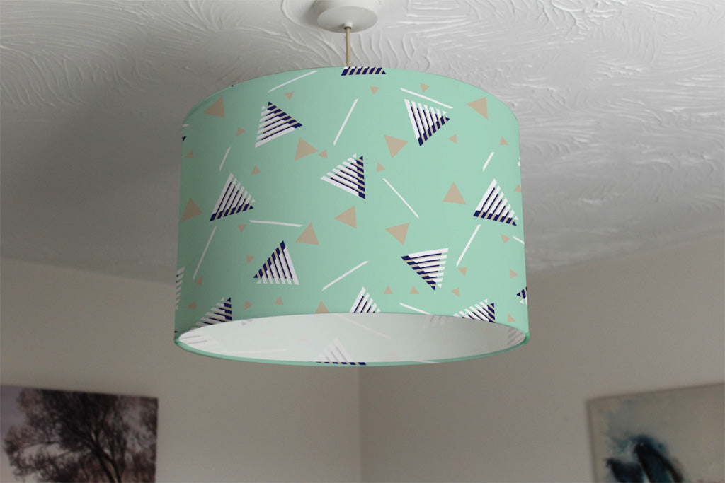 New Product Geometric Triangle Stripes (Ceiling & Lamp Shade)  - Andrew Lee Home and Living