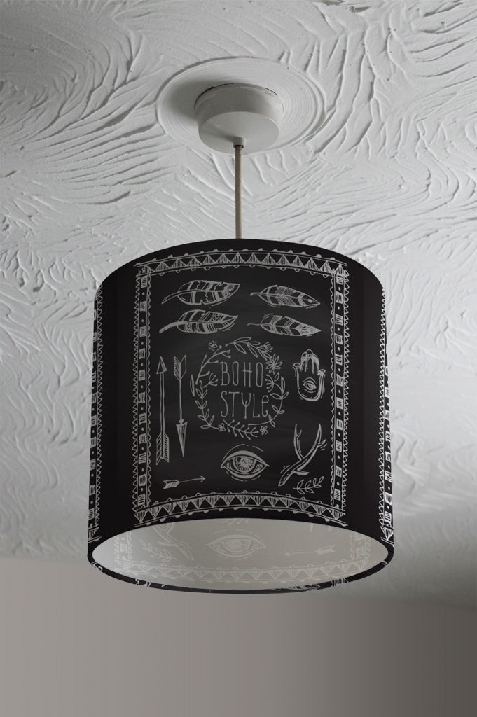 New Product Boho Style  motivating phrase (Ceiling & Lamp Shade)  - Andrew Lee Home and Living