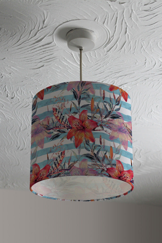 New Product Bouquet of watercolor tiger lilies (Ceiling & Lamp Shade)  - Andrew Lee Home and Living