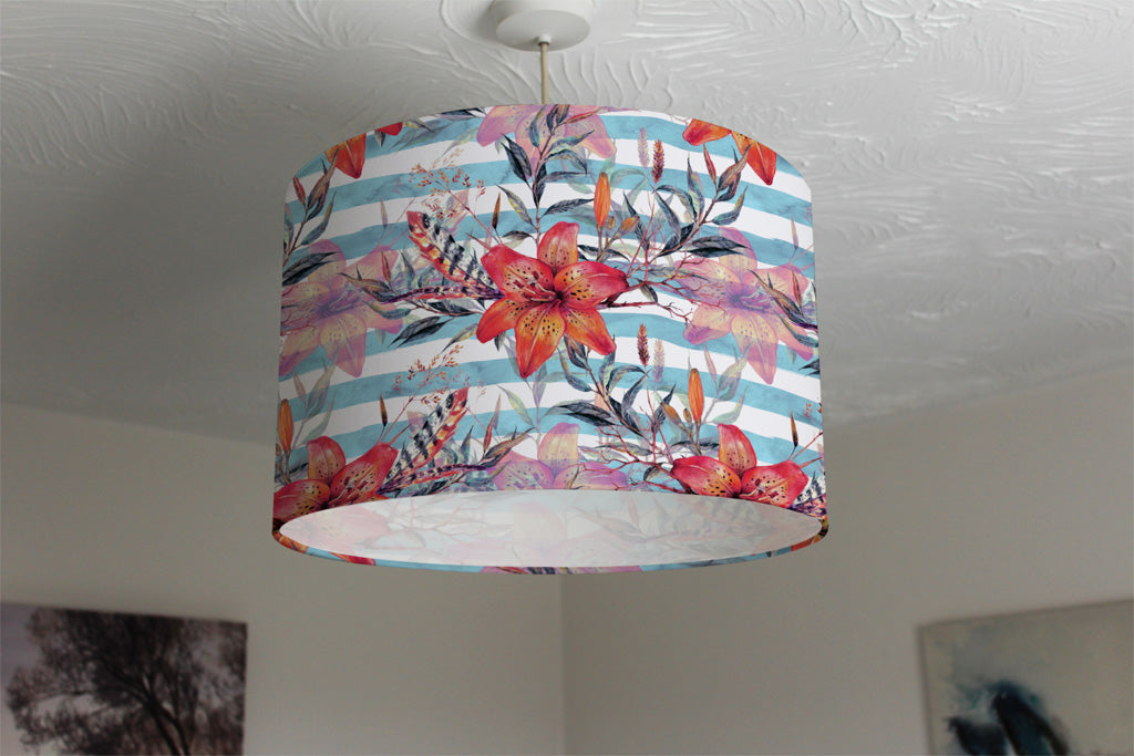 New Product Bouquet of watercolor tiger lilies (Ceiling & Lamp Shade)  - Andrew Lee Home and Living