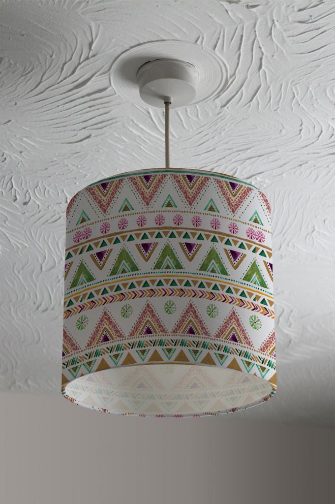 New Product Colorful Striped gold style triangles (Ceiling & Lamp Shade)  - Andrew Lee Home and Living