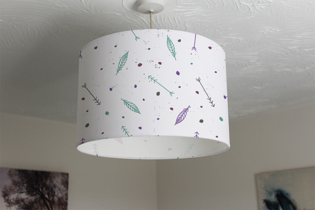 New Product Cute cartoon pattern with feathers and arrows in boho style (Ceiling & Lamp Shade)  - Andrew Lee Home and Living