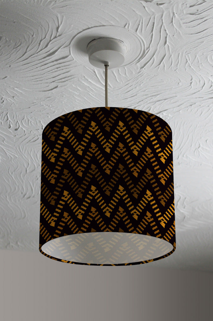 New Product Freehand horizontal zigzag chevron stripes Boho chic (Ceiling & Lamp Shade)  - Andrew Lee Home and Living