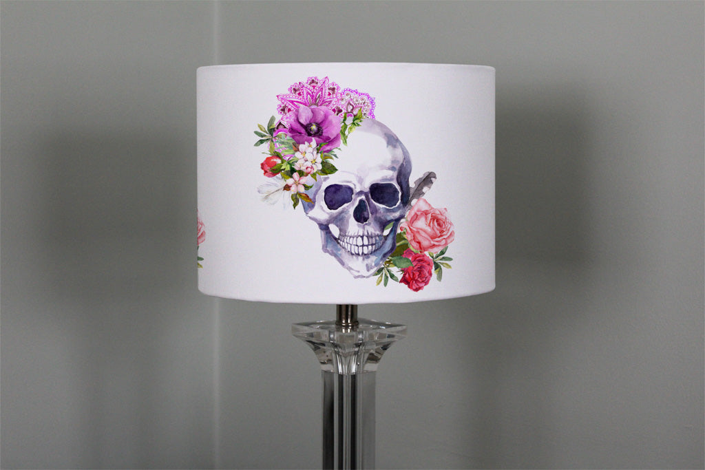 New Product Human skull with flowers (Ceiling & Lamp Shade)  - Andrew Lee Home and Living