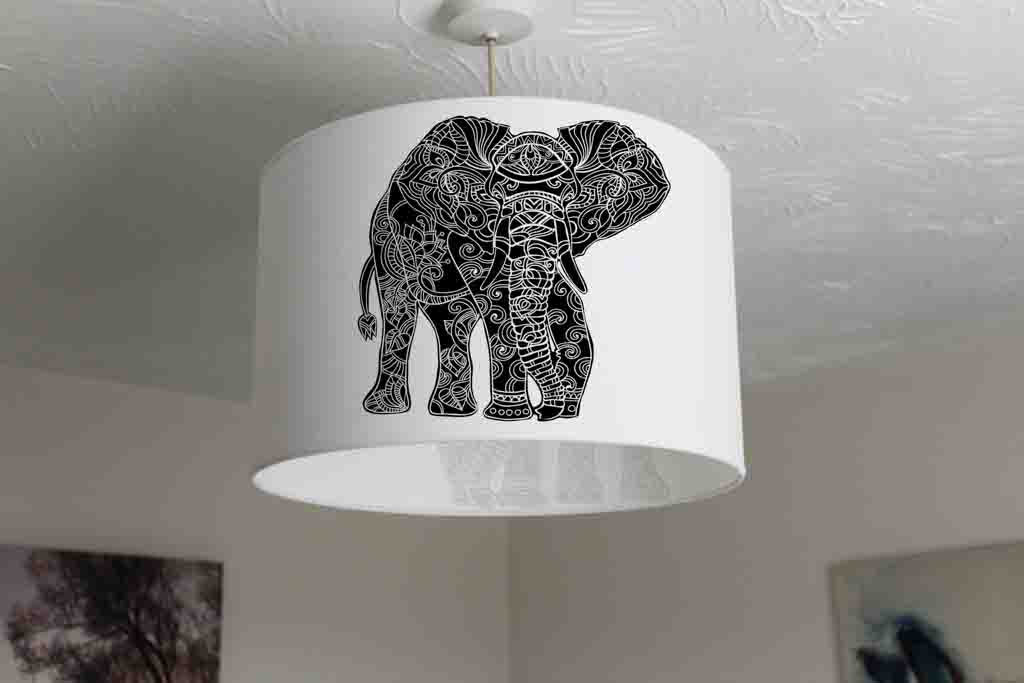 New Product Elephant Silhouette (Ceiling & Lamp Shade)  - Andrew Lee Home and Living