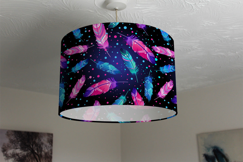 New Product Painted bird feathers (Ceiling & Lamp Shade)  - Andrew Lee Home and Living