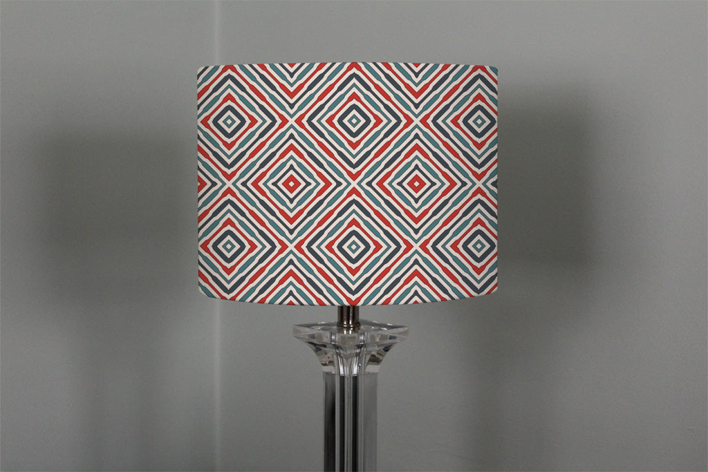 New Product Repeated squares and rhombuses ornamental abstract Tribal motif (Ceiling & Lamp Shade)  - Andrew Lee Home and Living