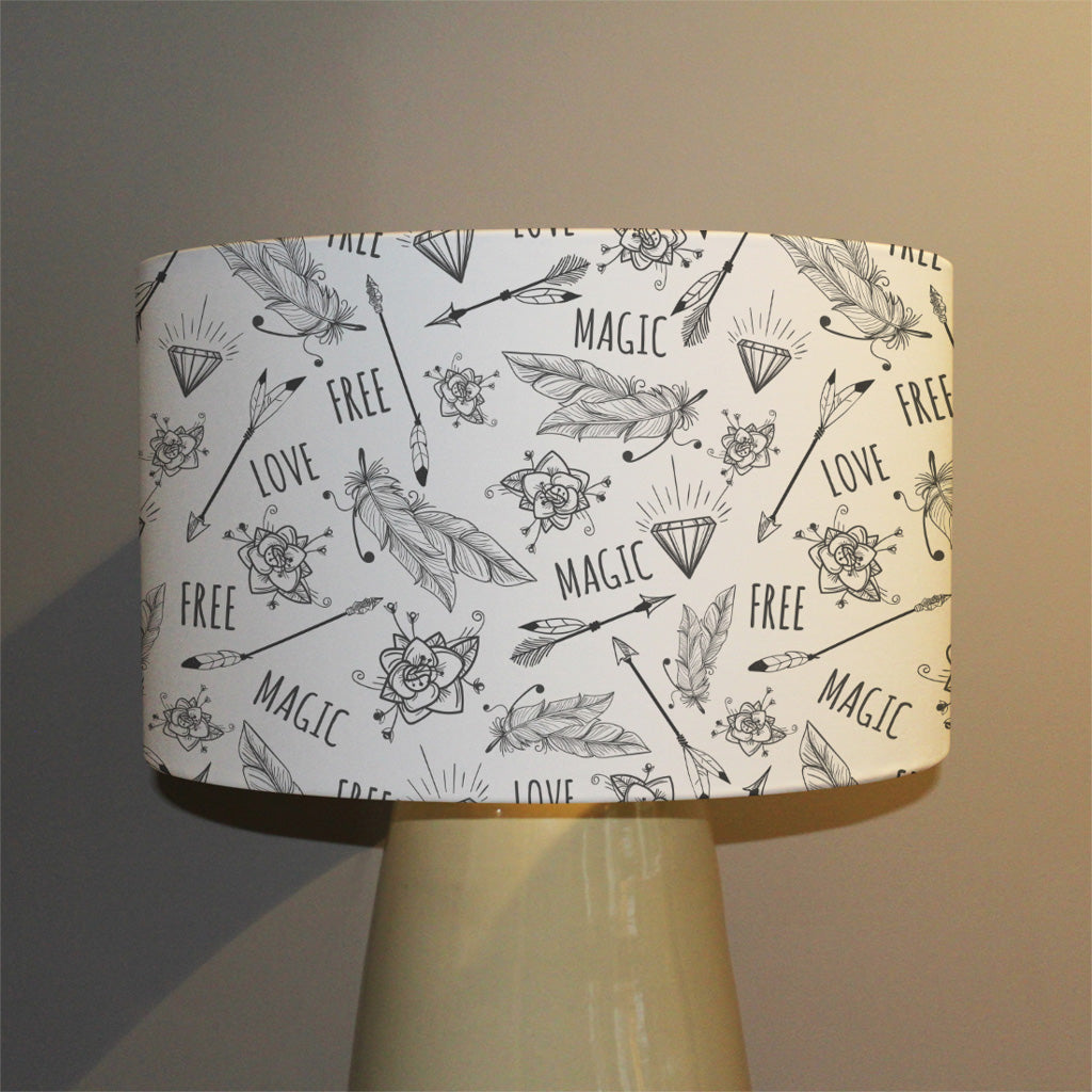 New Product Tribal Feathers arrows and diamonds (Ceiling & Lamp Shade)  - Andrew Lee Home and Living