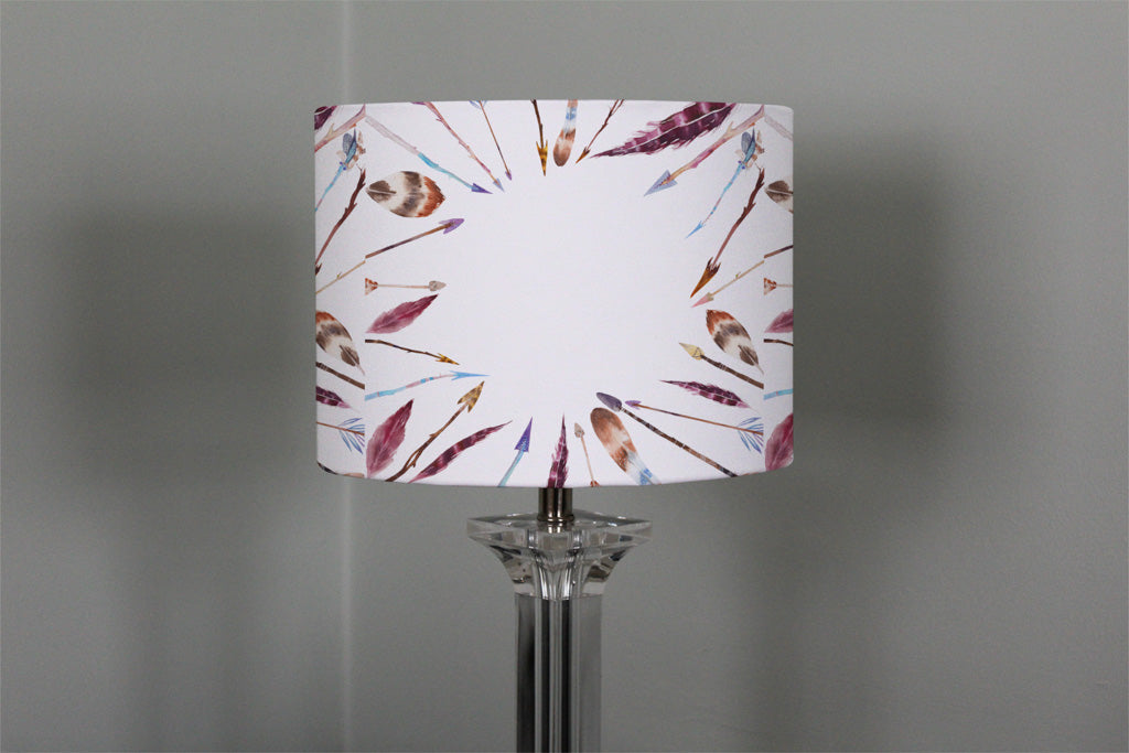 New Product Watercolor boho chic with feathers and arrows (Ceiling & Lamp Shade)  - Andrew Lee Home and Living