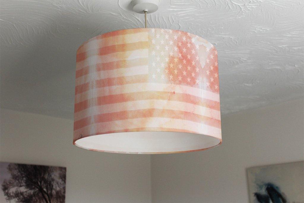 American Flag Subtle (Ceiling & Lamp Shade) - Andrew Lee Home and Living