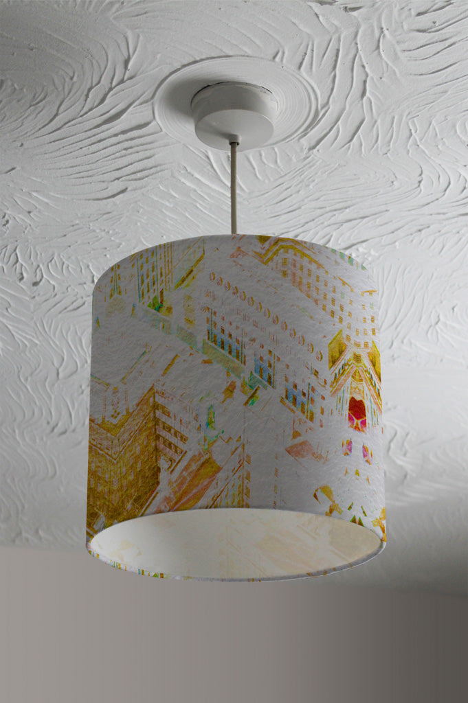New Product LONDON ROOF TOPS ORANGE (Ceiling & Lamp Shade)  - Andrew Lee Home and Living