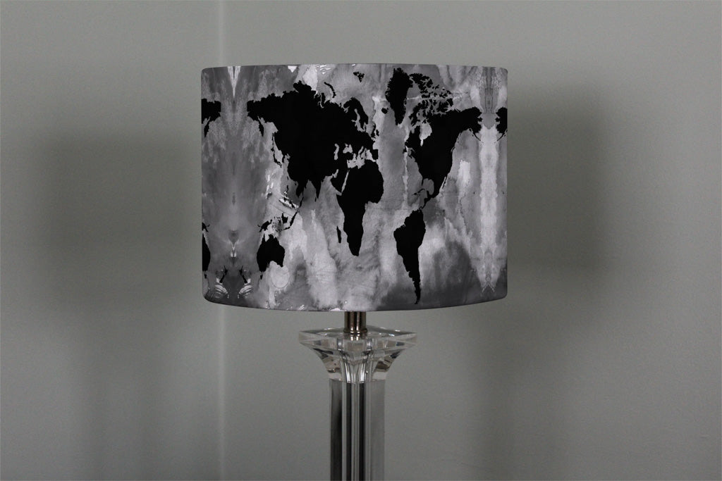 New Product MF Black and white world map (Ceiling & Lamp Shade)  - Andrew Lee Home and Living