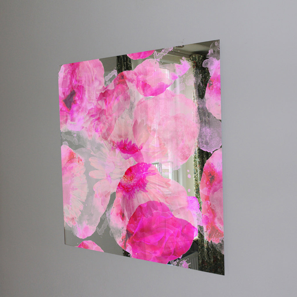 New Product Andrew lee Bo Ho in Pink (Mirror Art Print)  - Andrew Lee Home and Living