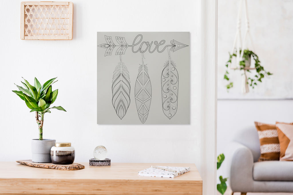 New Product Bohemian Arrow (Mirror Art Print)  - Andrew Lee Home and Living