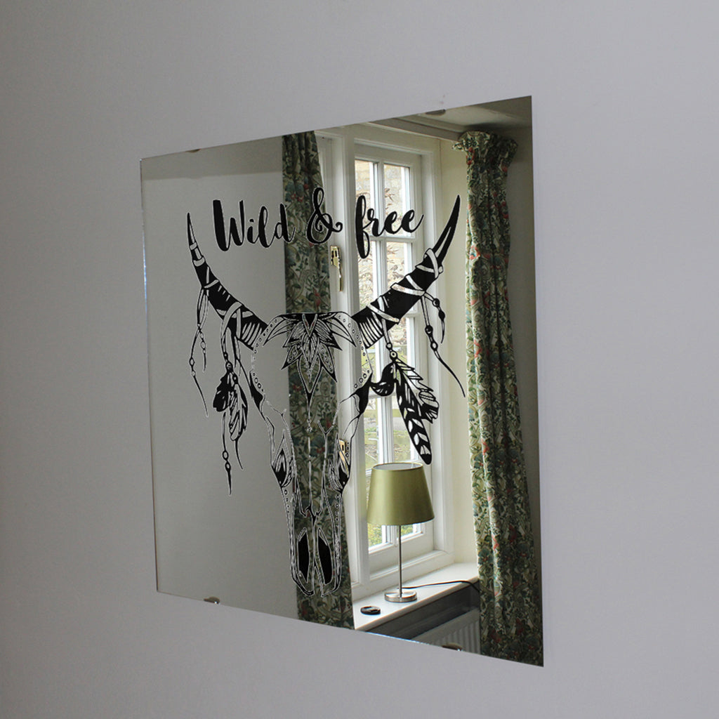 New Product Boho chic Fashion (Mirror Art Print)  - Andrew Lee Home and Living