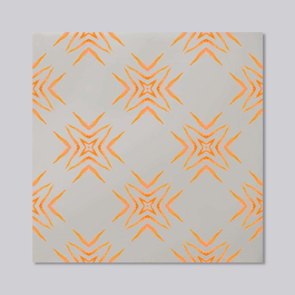 New Product Orange ravishing boho chic (Mirror Art Print)  - Andrew Lee Home and Living