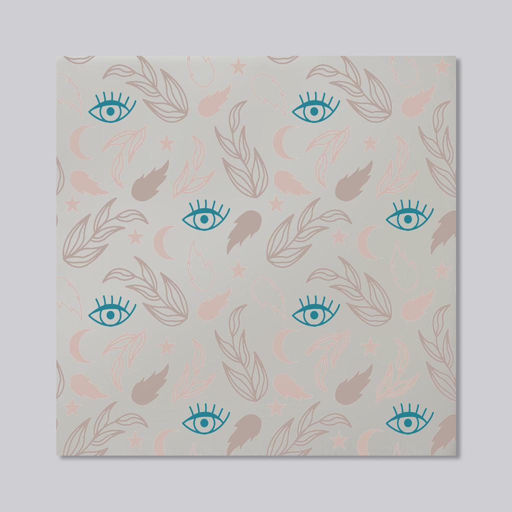 New Product Floral magic Eyes (Mirror Art Print)  - Andrew Lee Home and Living