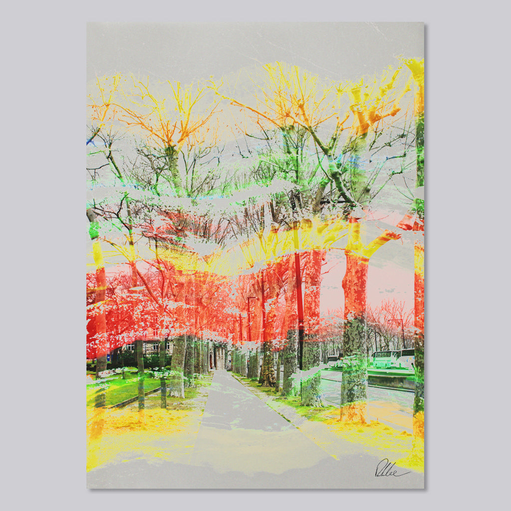 New Product vanishing point (Mirror Art Print)  - Andrew Lee Home and Living