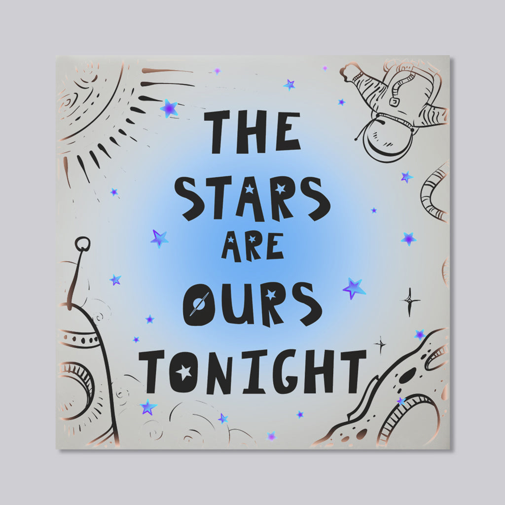 New Product The Stars are Ours Tonight Designer Mirror Art Print  - Andrew Lee Home and Living