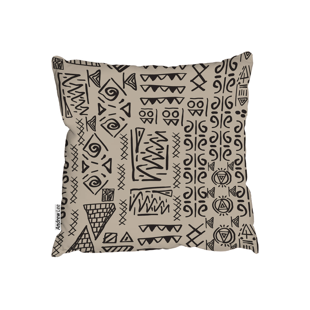 New Product Striped egyptian theme with ethnic and tribal motifs (Cushion)  - Andrew Lee Home and Living