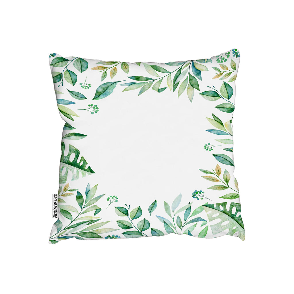 New Product Light Botanical Leaves (Cushion)  - Andrew Lee Home and Living