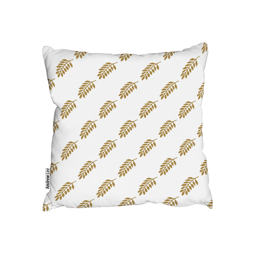 New Product Gold Leaf Pattern (Cushion)  - Andrew Lee Home and Living
