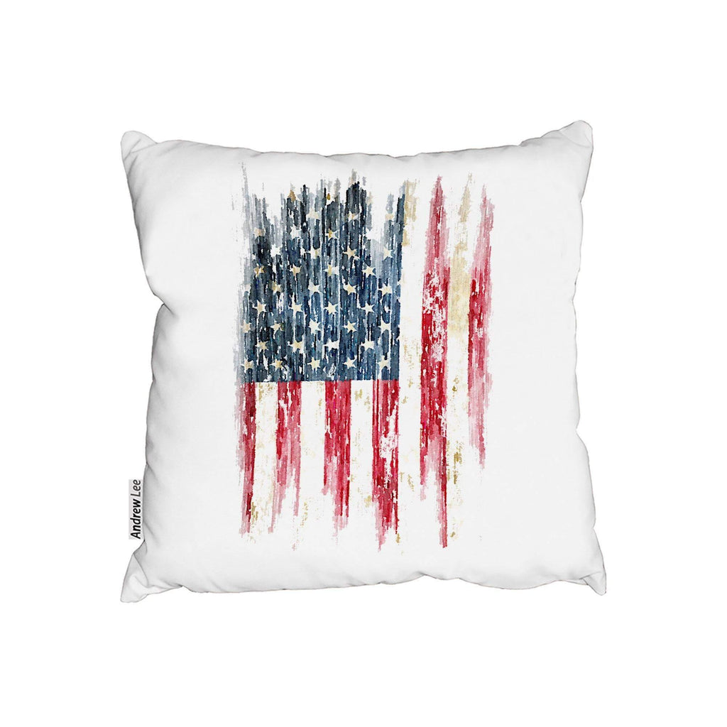 American Grunge Flag (Cushion) - Andrew Lee Home and Living