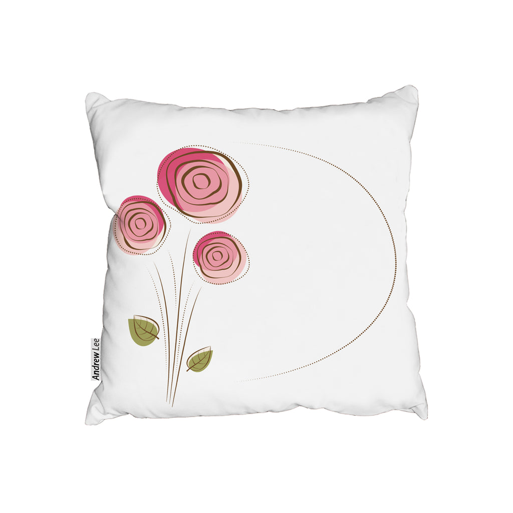 New Product Rose Drawing (Cushion)  - Andrew Lee Home and Living