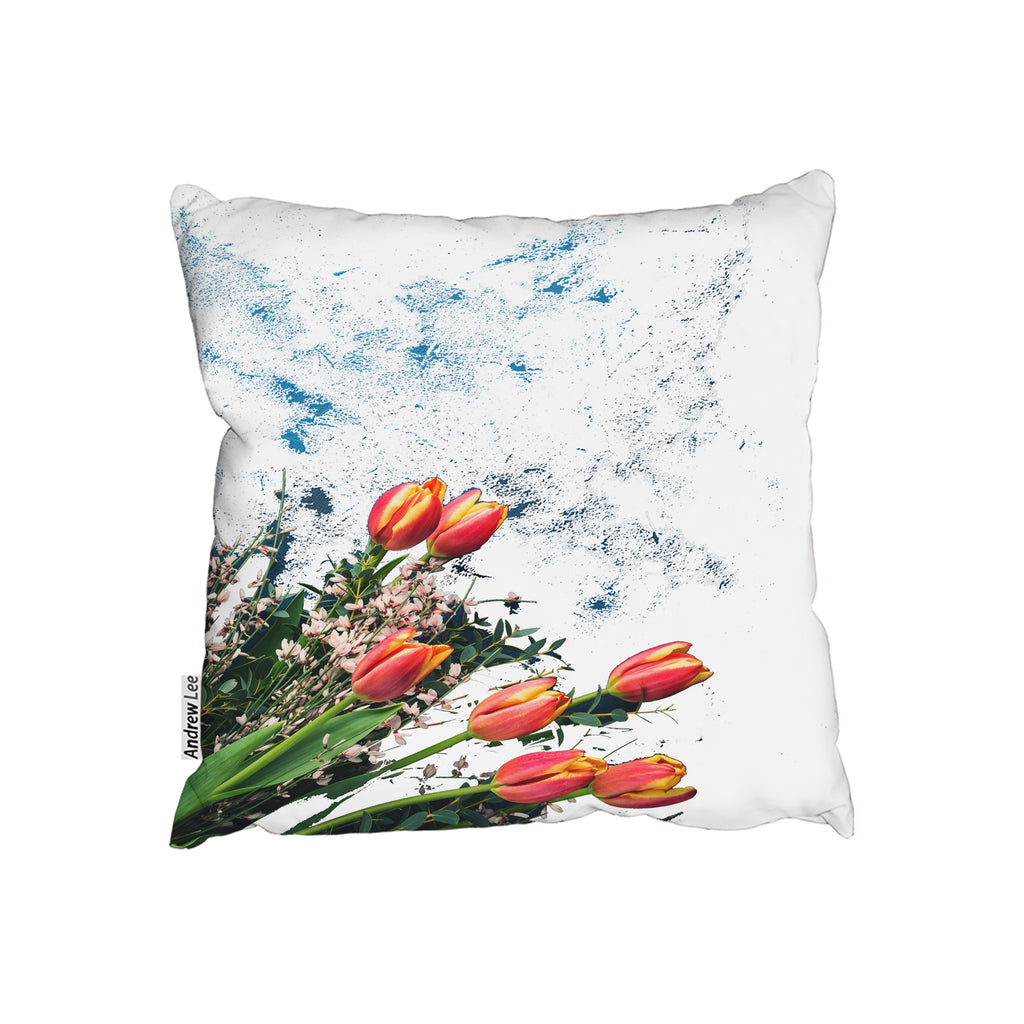 New Product Flowers On Marble (Cushion)  - Andrew Lee Home and Living