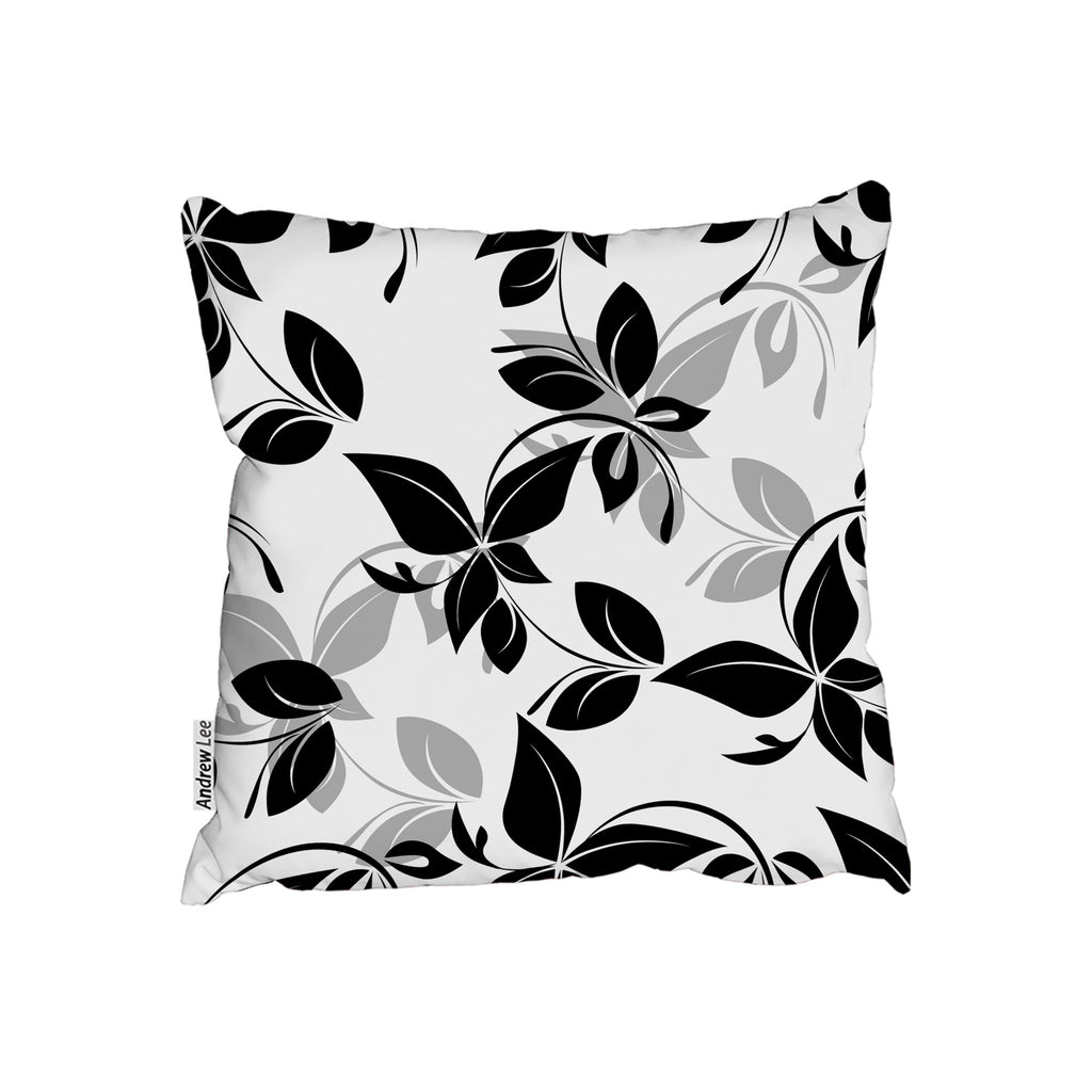 New Product Black & White Floral (Cushion)  - Andrew Lee Home and Living