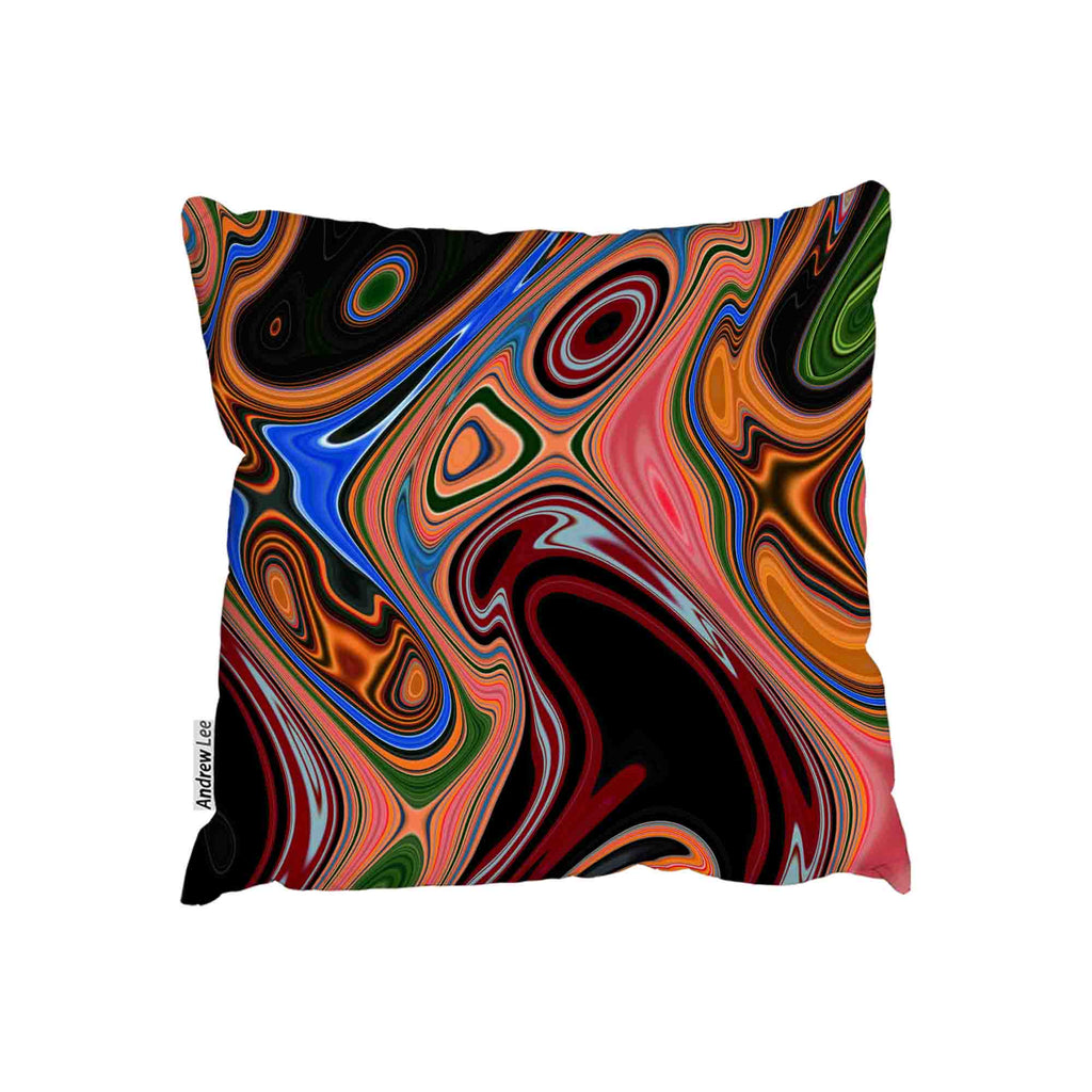 New Product Pyschedelic Marble Pattern (Cushion)  - Andrew Lee Home and Living