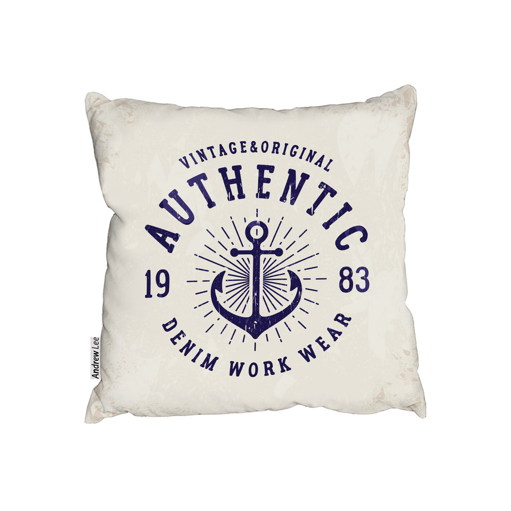 New Product Vintage Anchor Logo (Cushion)  - Andrew Lee Home and Living