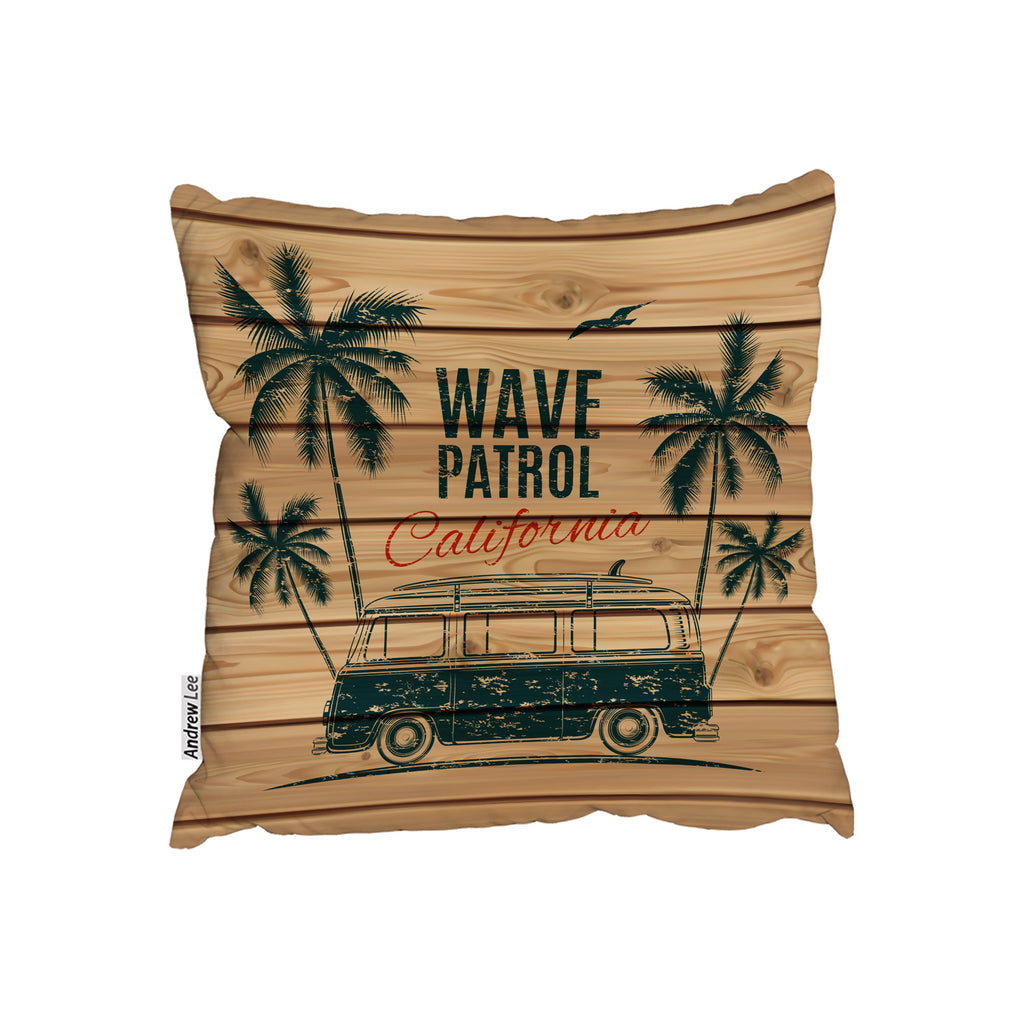 New Product California Wave Patrol (Cushion)  - Andrew Lee Home and Living