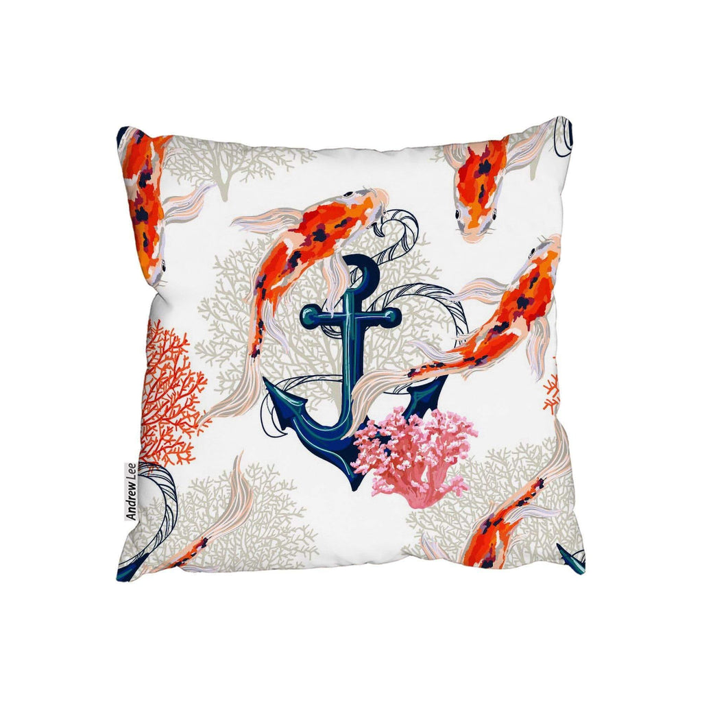Anchor & Fish (Cushion) - Andrew Lee Home and Living