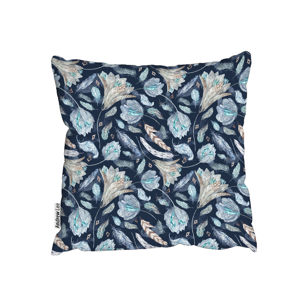 New Product Boho Chic Indigo Pattern (Cushion)  - Andrew Lee Home and Living
