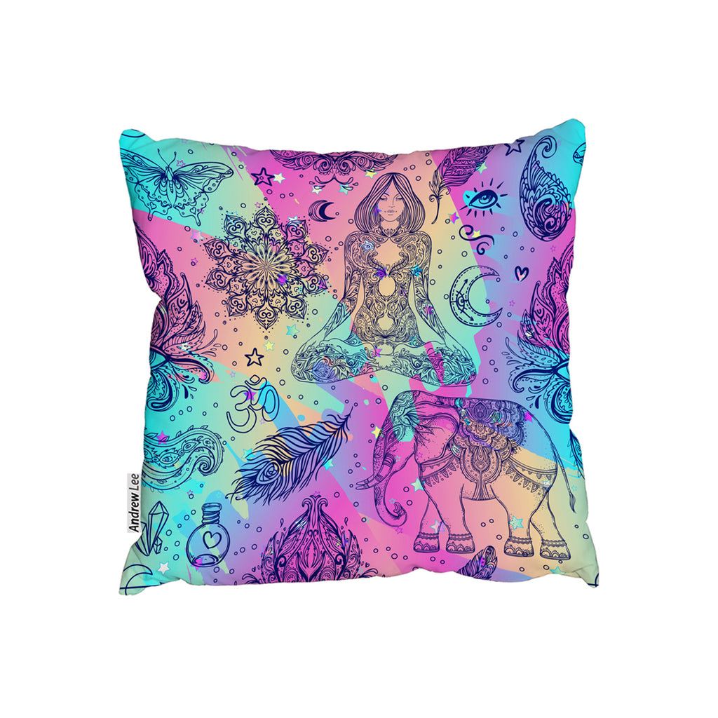 New Product Colorful rainbow (Cushion)  - Andrew Lee Home and Living