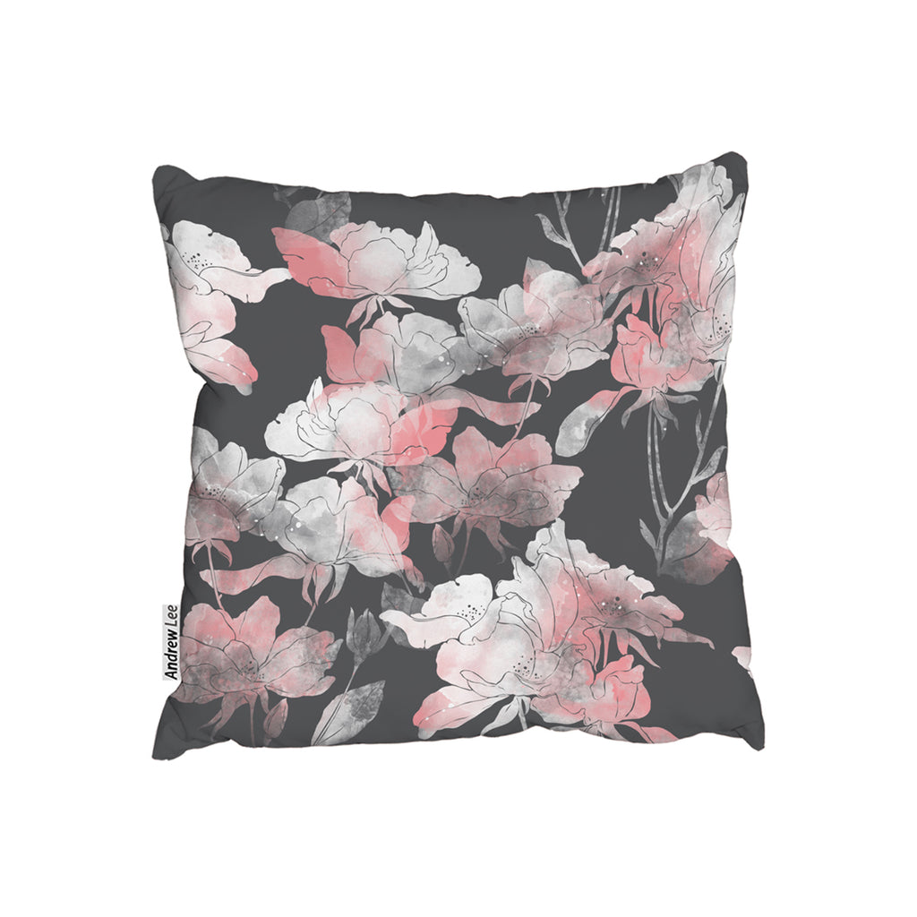 New Product Imprints flowers and leaves of wild rose (Cushion)  - Andrew Lee Home and Living