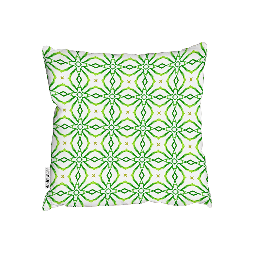 New Product swimwear fabric Green alluring boho chic (Cushion)  - Andrew Lee Home and Living