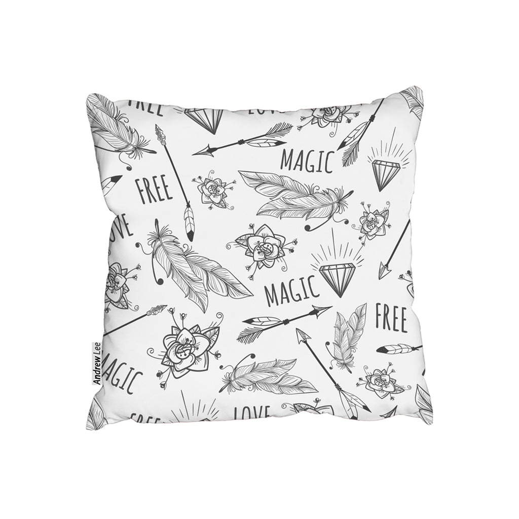 New Product Tribal Feathers arrows and diamonds (Cushion)  - Andrew Lee Home and Living