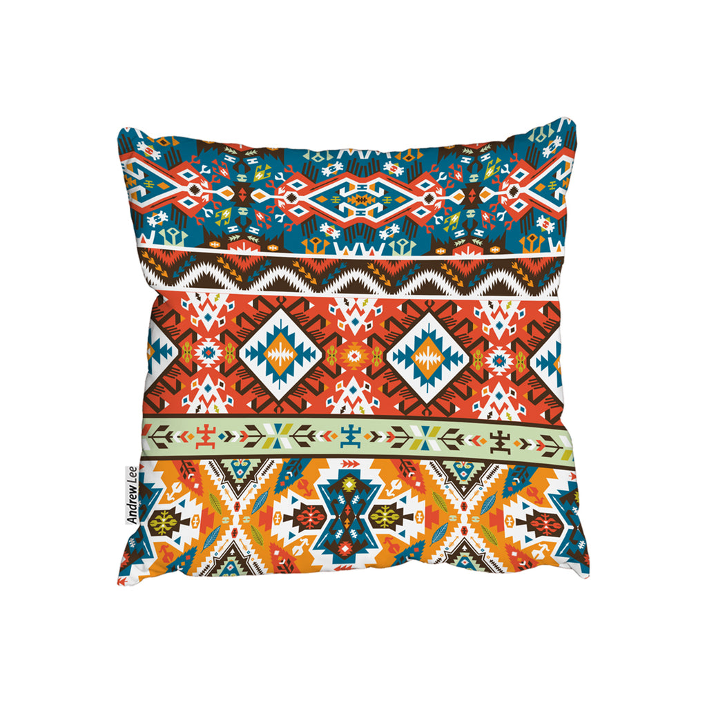 New Product Seamless colorful pattern in tribal style (Cushion)  - Andrew Lee Home and Living